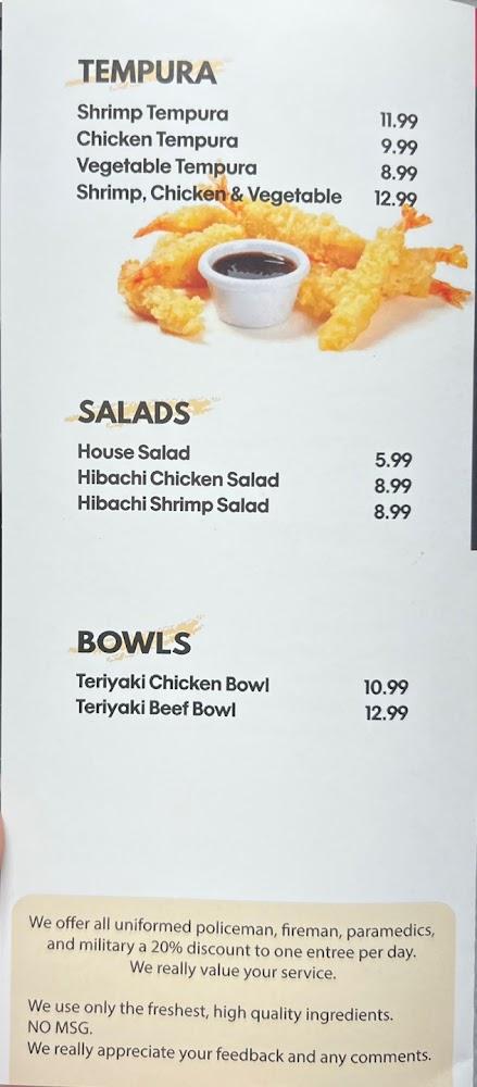 GogoYaki Japanese Grill Menu image 3